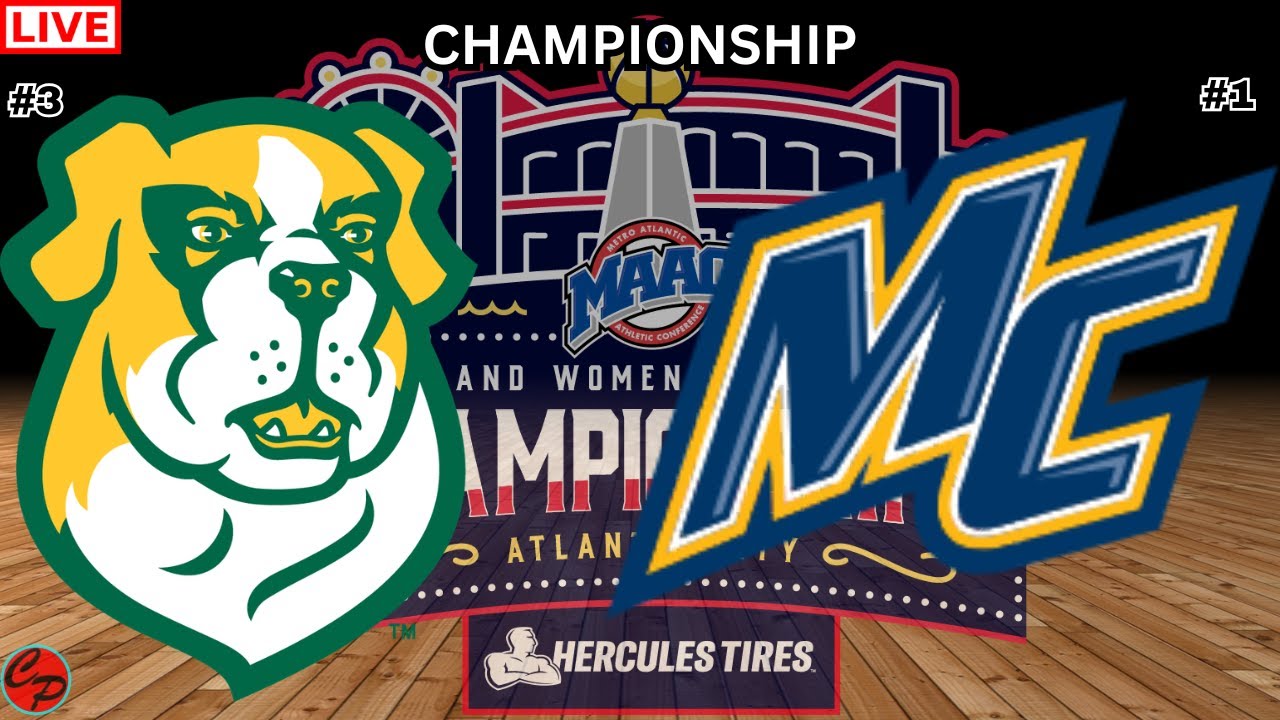 #3 SIENA vs #1 MERRIMACK MAAC BASKETBALL TOURNAMENT CHAMPIONSHIP LIVE GAME CAST & AUDIO