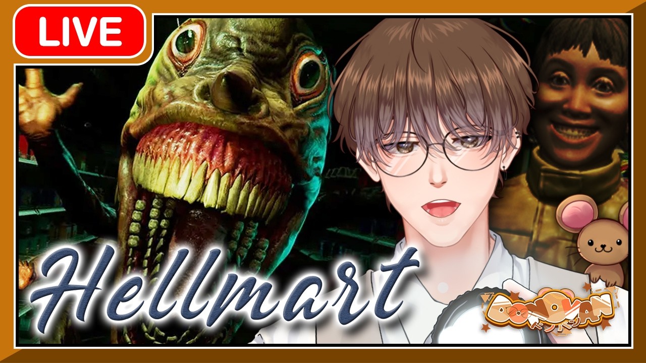[🟤LIVE ] HELLMART กะดึกสุดหลอนที่มินิมาร์ท! 👻😱 | #DonovanCH 👓💸