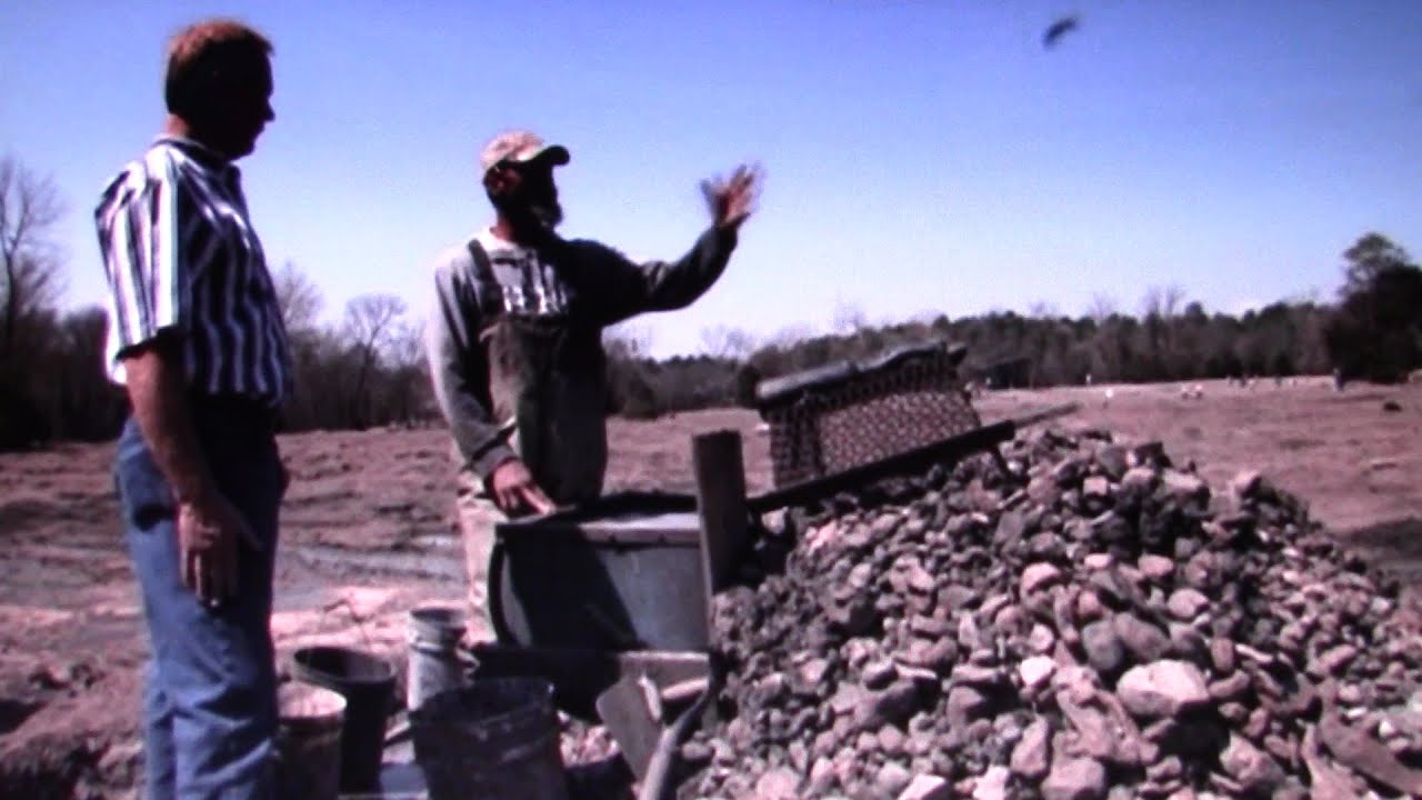Denis Tyrrel Demonstrates How He Found 486 Diamonds At Arkansas' Crater Of Diamonds State Park