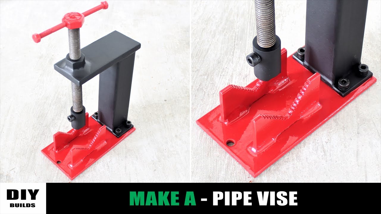 Make A Metal Pipe Vise | DIY Homemade Pipe Vise
