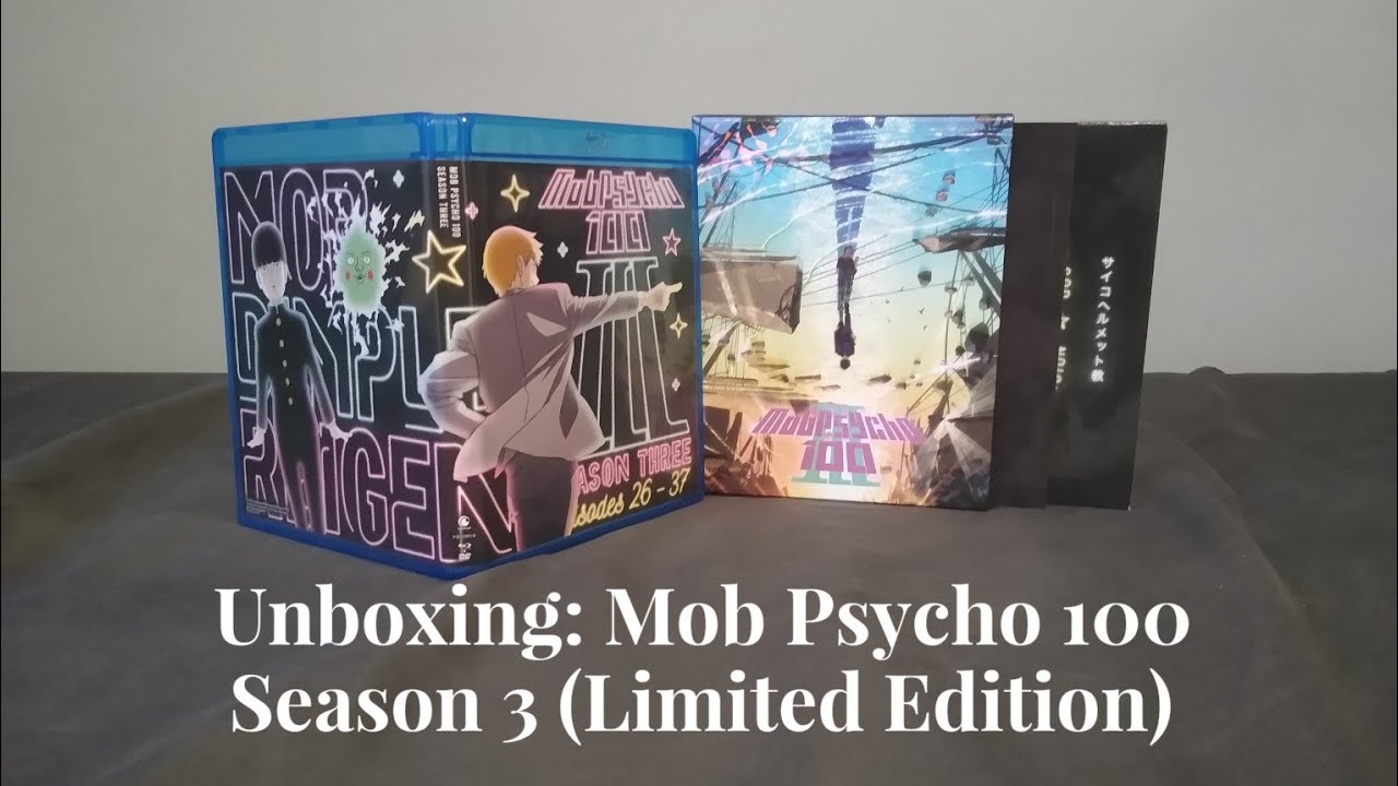 Unboxing: Mob Psycho 100 Season 3 (Limited Edition)