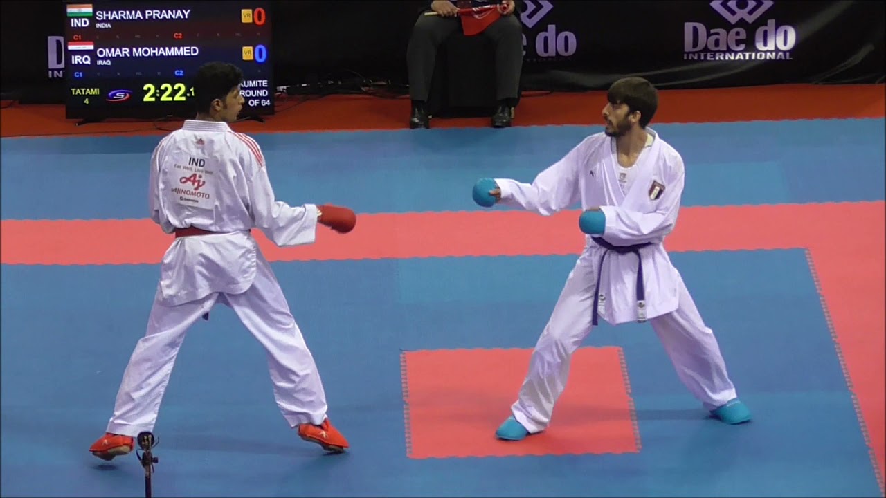 world Karate championships 2021 #(-67 kg ) weight category #Pranay Sharma ( India 🇮🇳🇮🇳 )