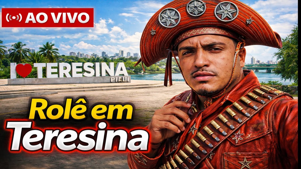 ROLÊ EM TERESINA 🔥 Ao Vivo no Piauí | Cultura Nordestina, História e Resenha
