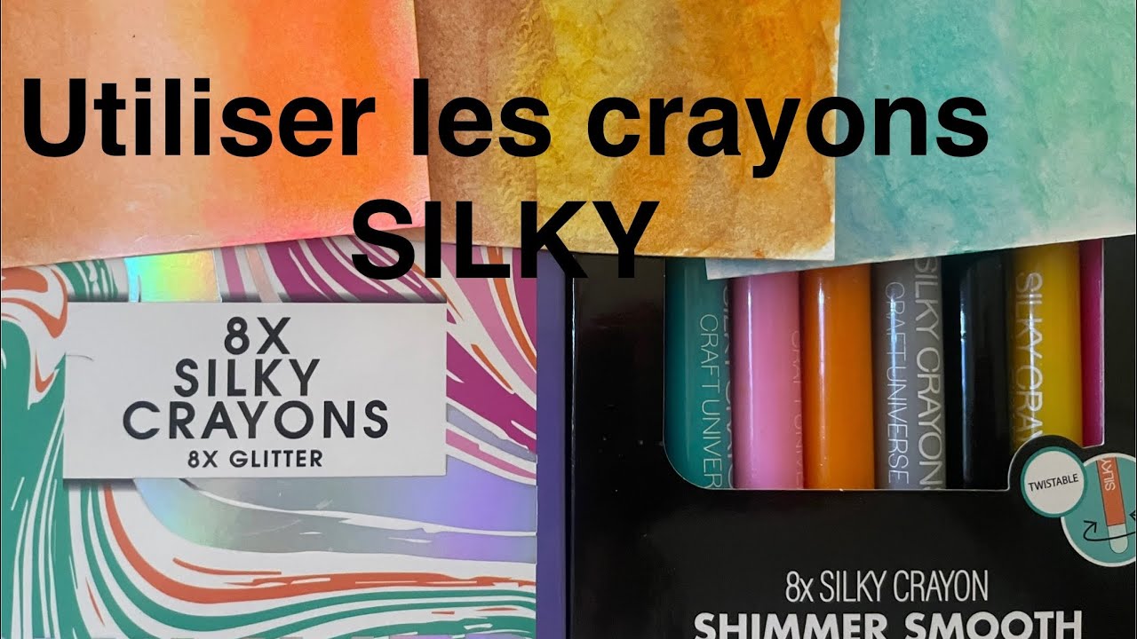 Je teste les crayons SILKY d’Action