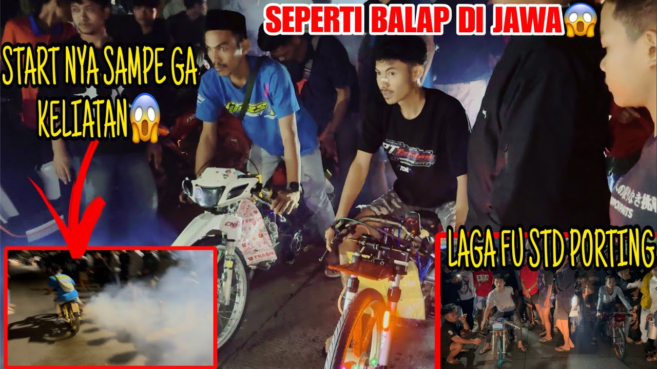 NYAMUK AUTO MINDER🥶LUBER TREK NARUTO SATU MALAM 2 PARTAI || FU STANDART PORTING & SLEEP ENGINE‼️