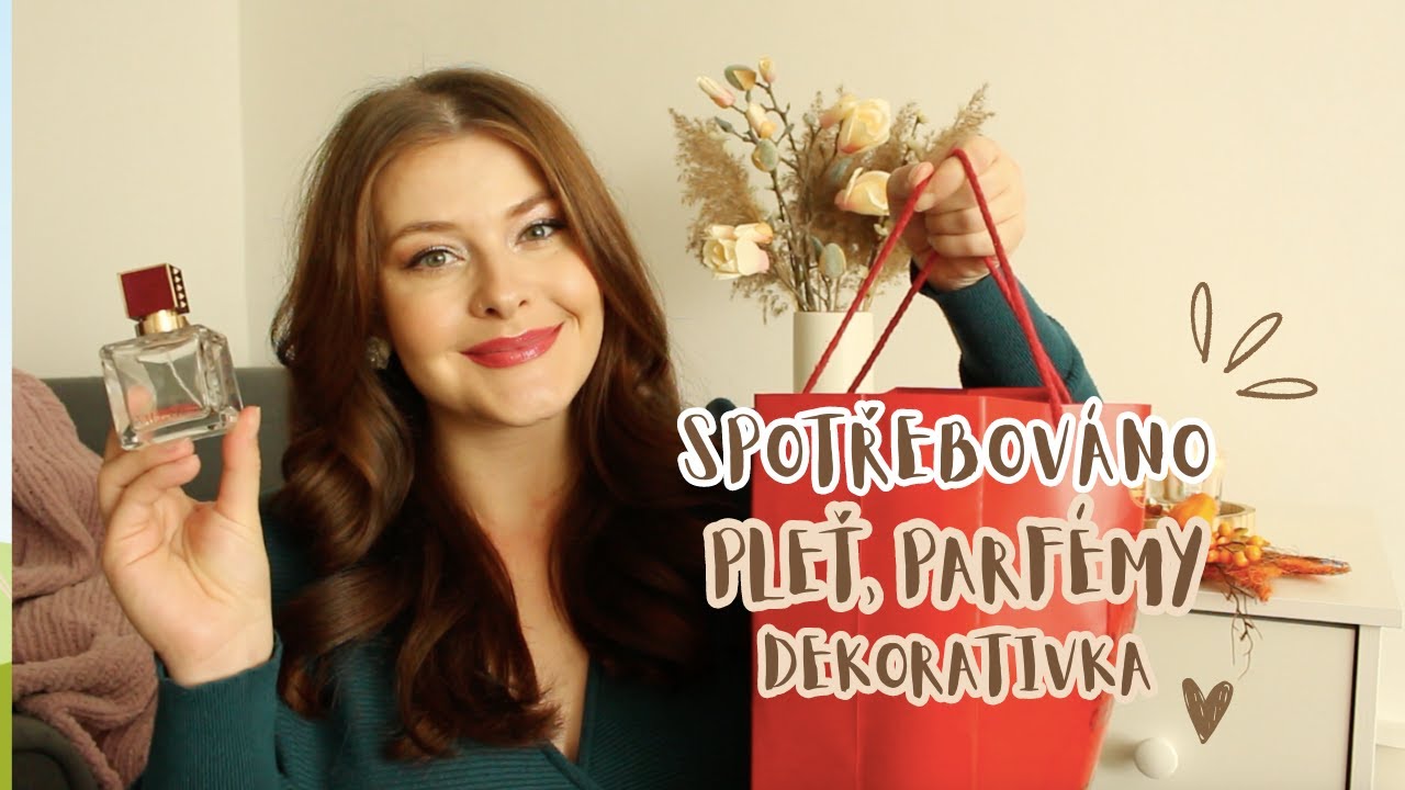 SPOTŘEBOVÁNO  - péče o pleť, parfémy, dekorativka a doplňky stravy