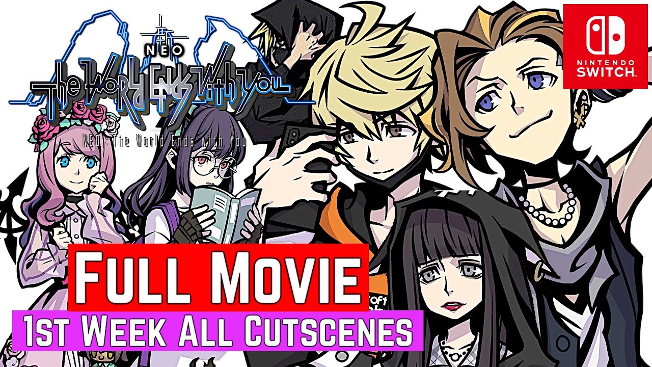 NEO: The World Ends with You [Switch] | Full Movie 1st Week All Cutscenes | No Commentary