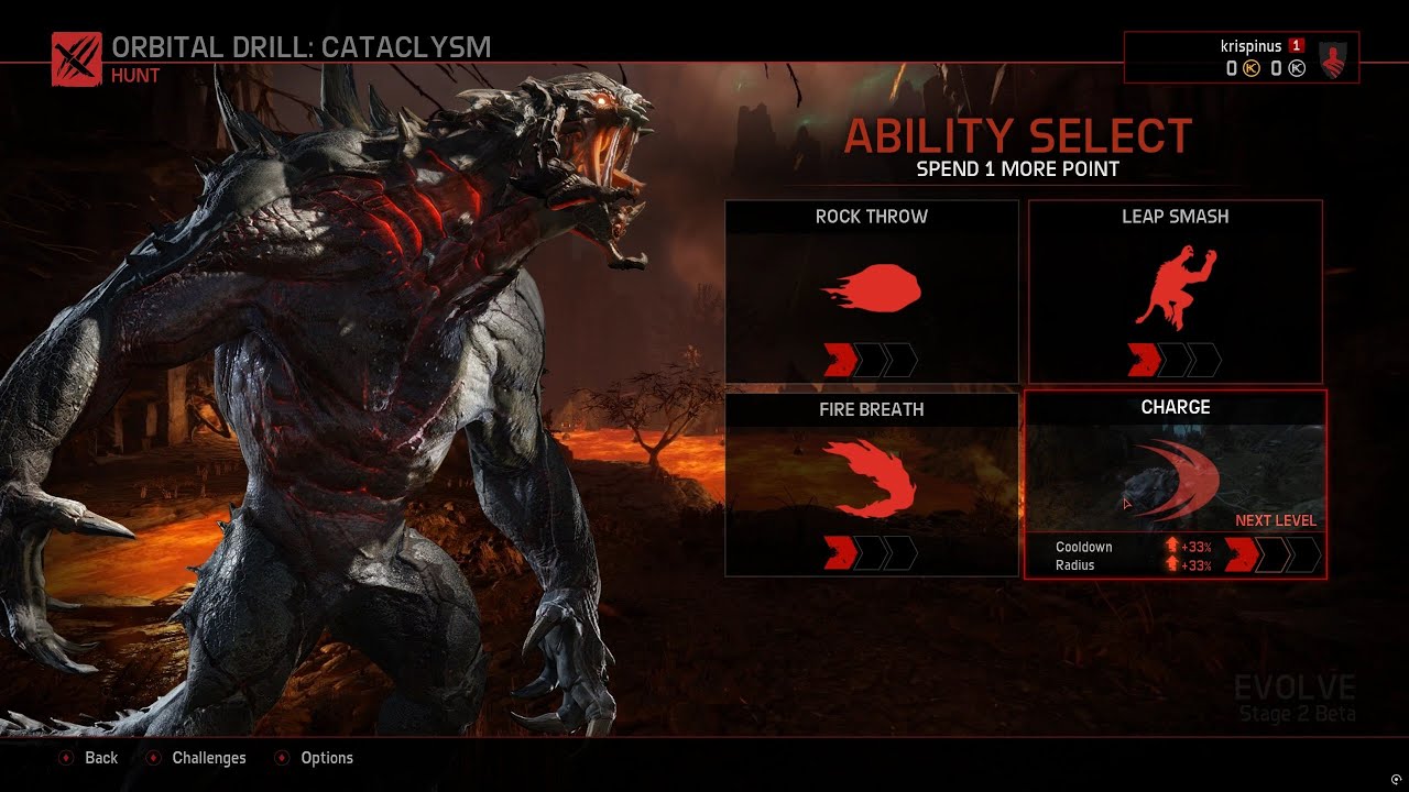 Házím po lovcích obří balvany - Goliath | Evolve Stage 2