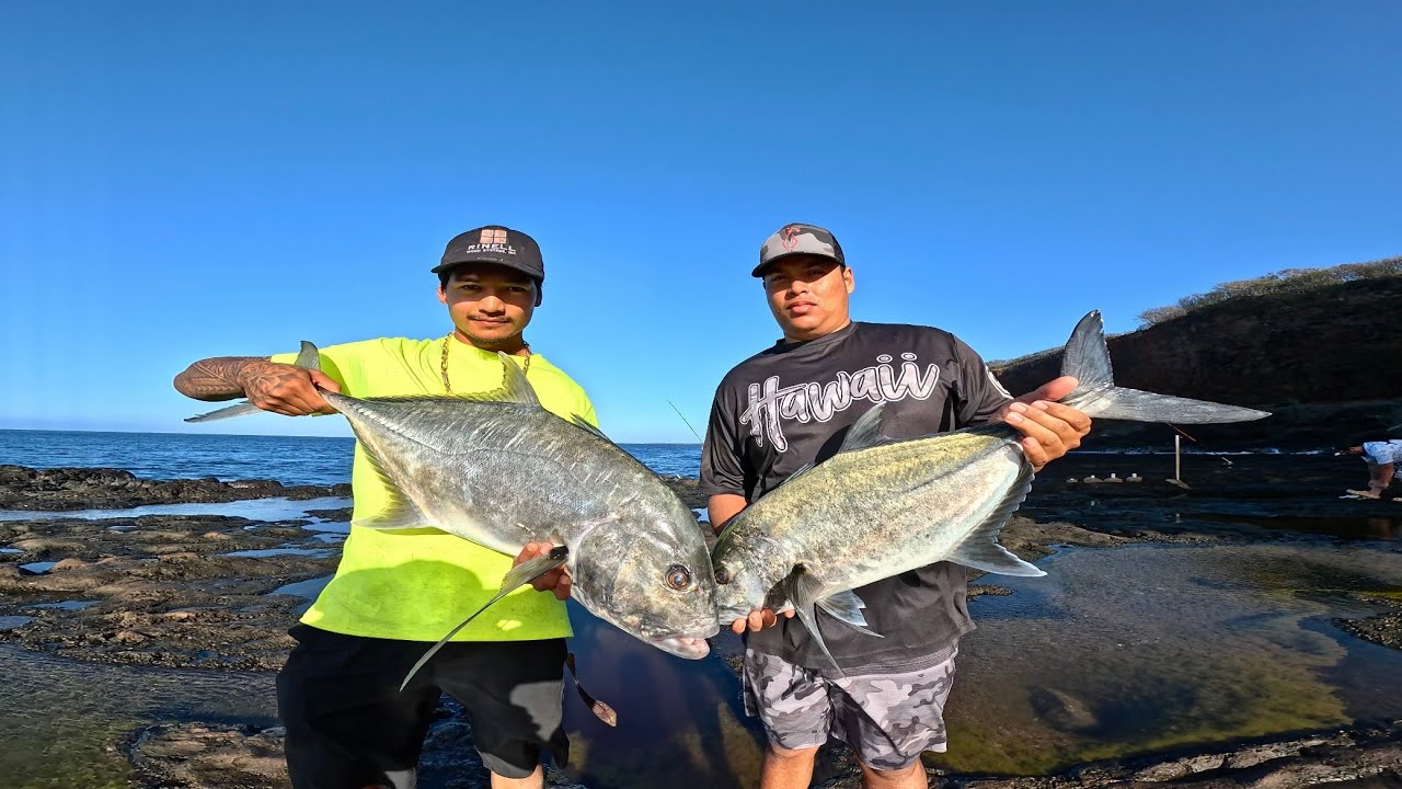 Ulua Fishing for 2 Nights Straight - Hawaiian Slide Baiting