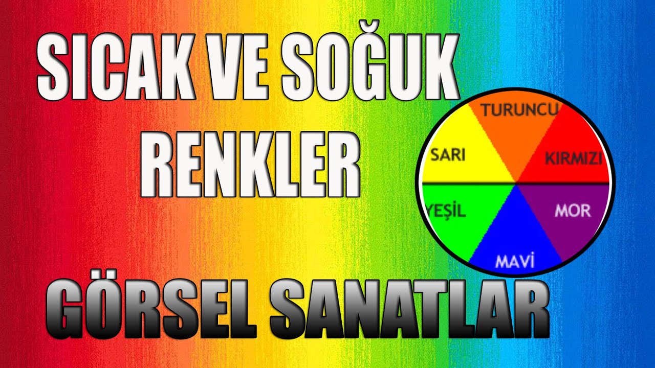SICAK VE SOĞUK RENKLER ÇALIŞMASI-GÖRSEL SANATLAR/WARM AND COOL COLORS #diy#drawing#art#kolayçizimler