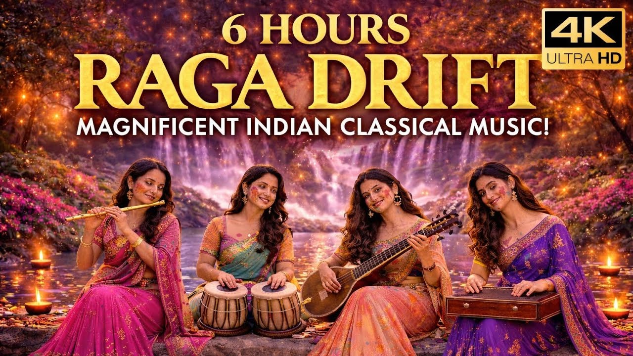 6 Hours Divine Healing Music 🌿 Deep Calm Mind • Stress Relief • Meditation • Inner Peace | 4K 