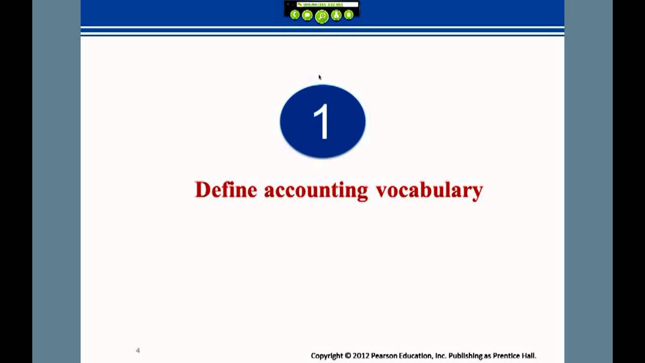 Overview of What Accounting is - Professor Victoria Chiu