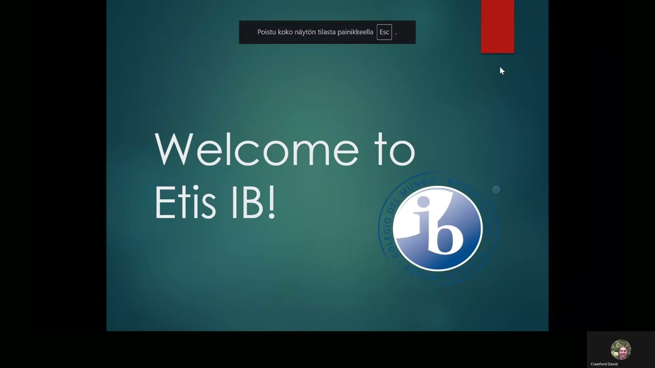 Welcome to Etis IB!