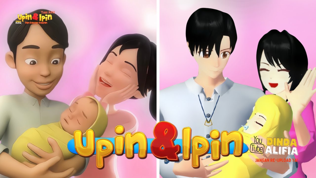 Upin & Ipin Terbaru Kak Ros Abang Iz Punya Bayi | Upin Ipin Terbaru 2025 Musim 19 | Sakura Simulator