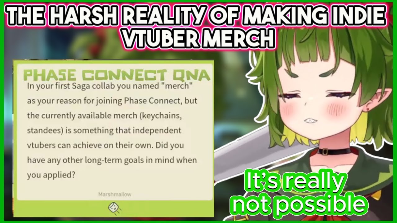 Why merch is one of the reasons Nitya wants to become a corpo VTuber 👀| Nitya Nil Clips #phaseclips