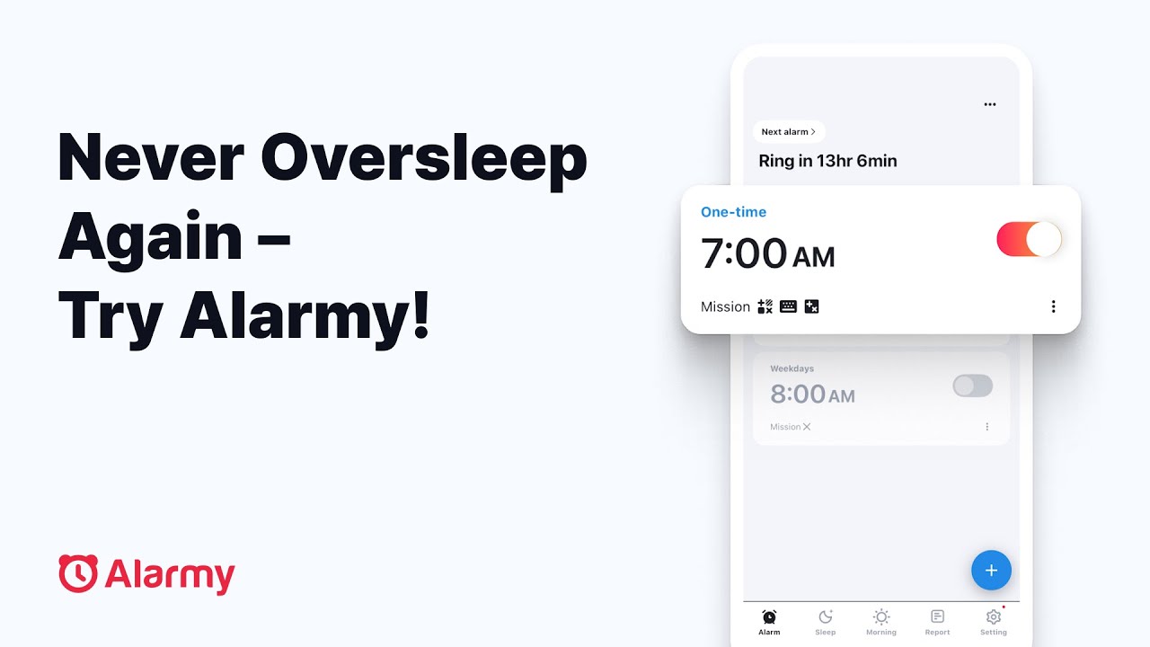 Alarmy - Alarm Clock & Sleep
