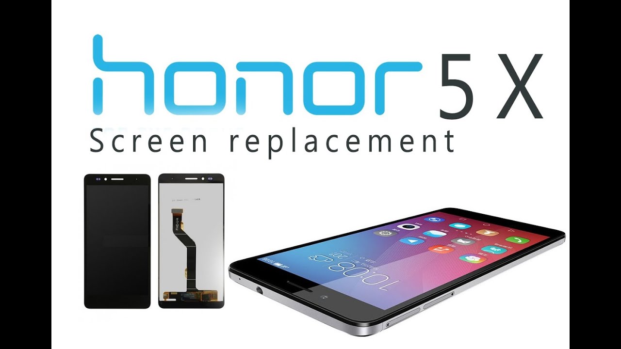 Huawei Honor 5X (KIW-L21) LCD Screen & Digitizer Replacement / Wymiana wyświetlacza| Selekt