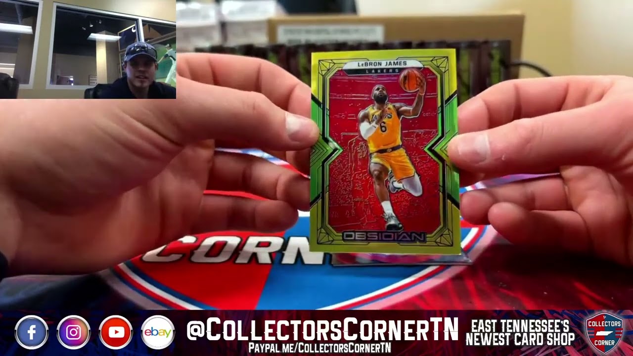 2021/22 Panini Obsidian Basketball Asia 20 Box Case Break