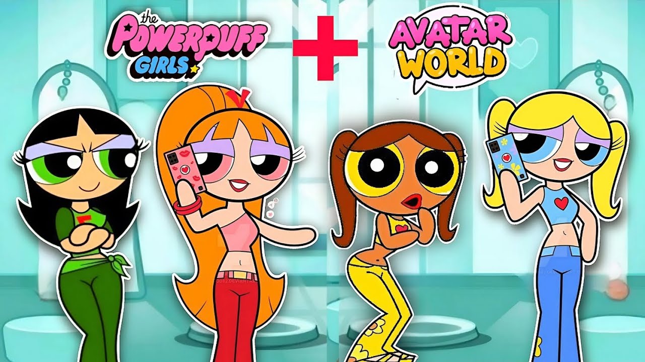 POWERPUFF GIRLS + AVATAR WORLD?! THE GLOW-UP WE NEVER EXPECTED!💥