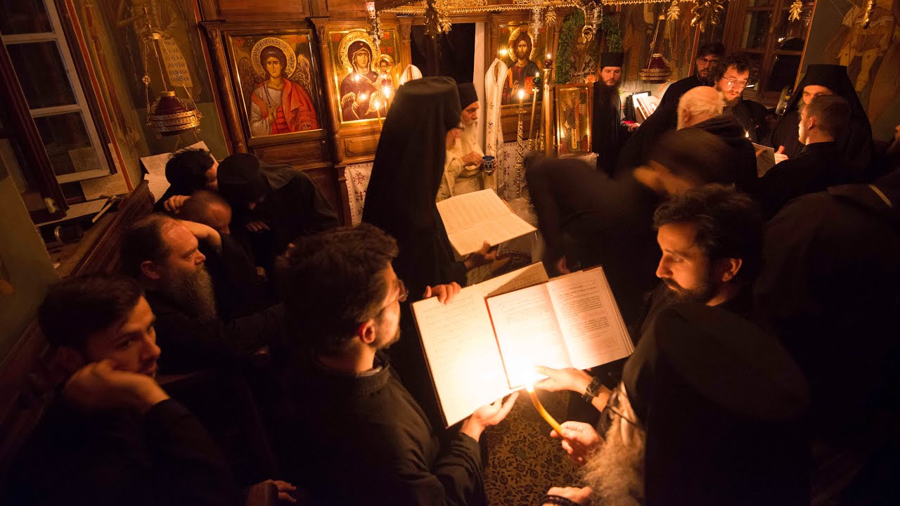 Priveghere athonită (partea a 3-a) Utrenia, de la Sedelne la Canon