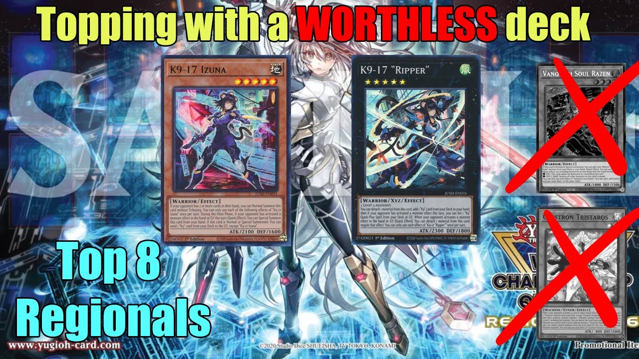 Pure K9 Was MEGA Busted | JUSH Top 8 Regionals Deck Profile