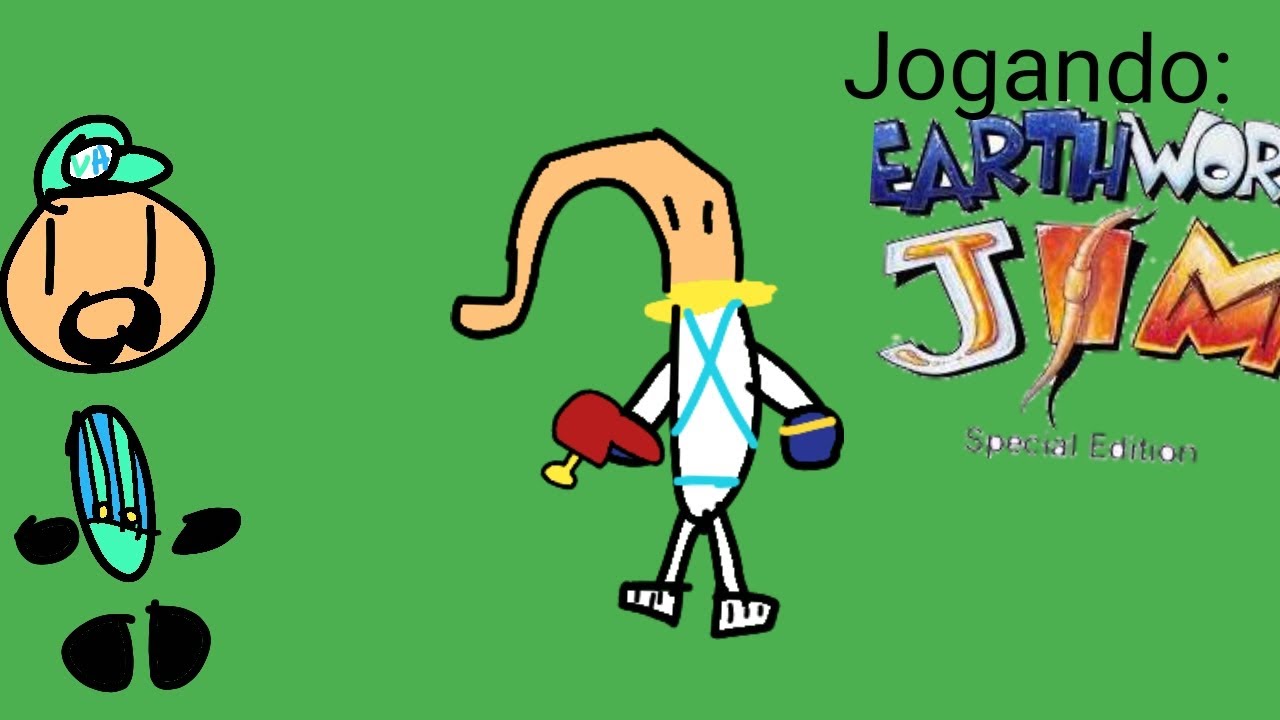 Jogando Earthworm Jim Special Edition (VÃO VOTA NO POST, por favor :) )
