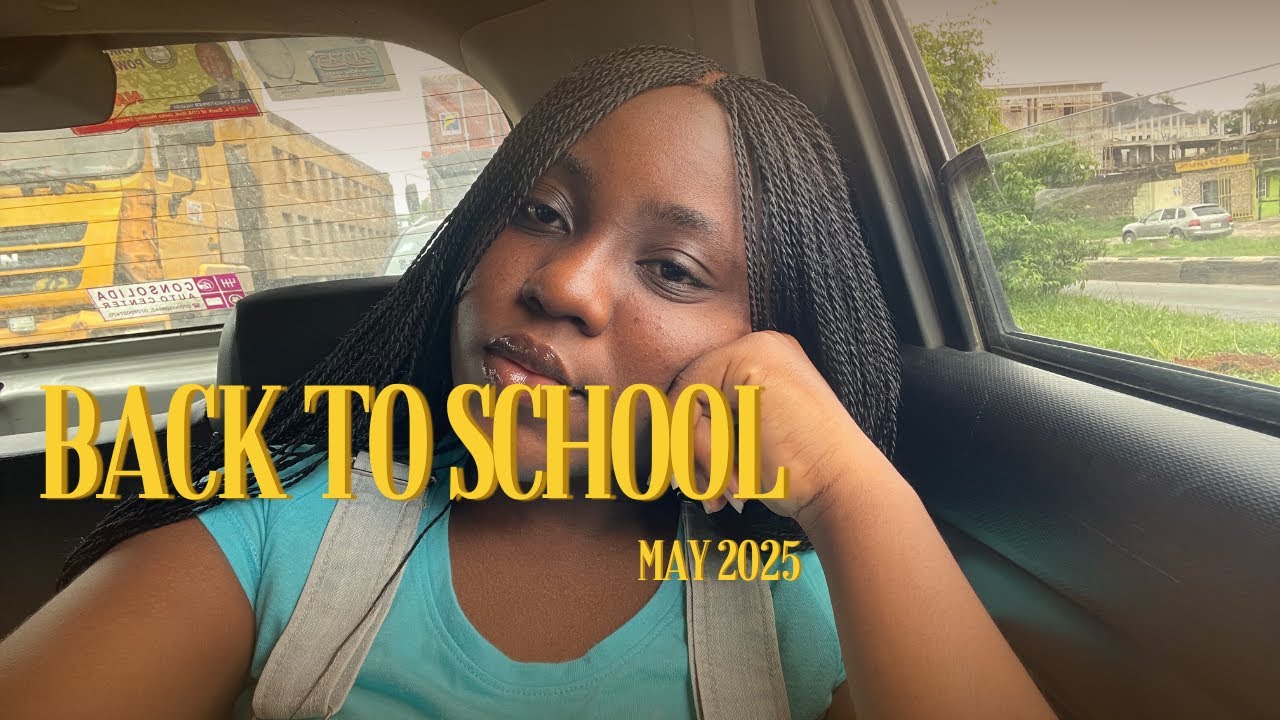 Back to School Vlog + Outfits of the Week 👩🏽‍🎓✨ | First Video After 9 Months