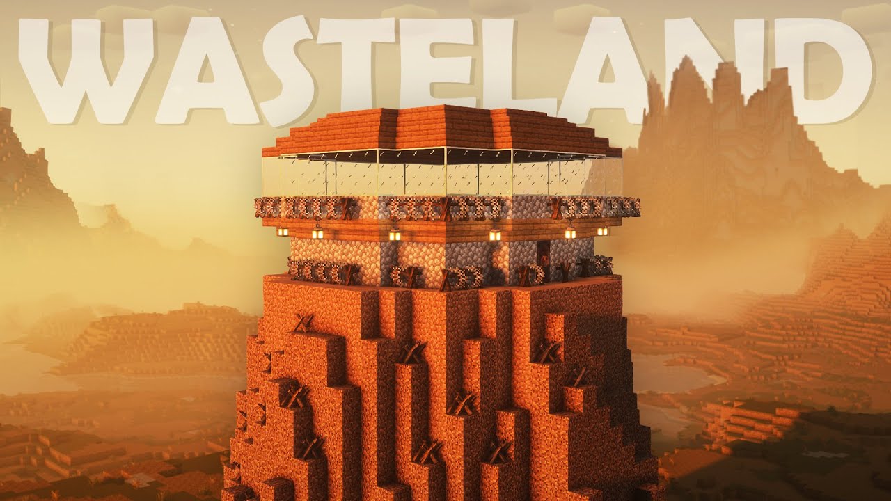 Surviving a Barren Wasteland in Minecraft