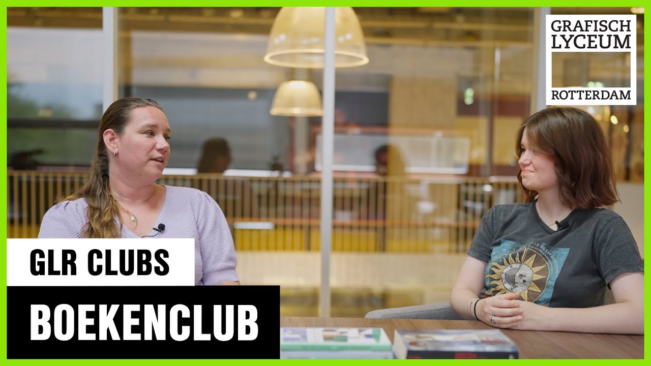 OP BEZOEK BIJ DE BOEKENCLUB | Grafisch Lyceum Rotterdam