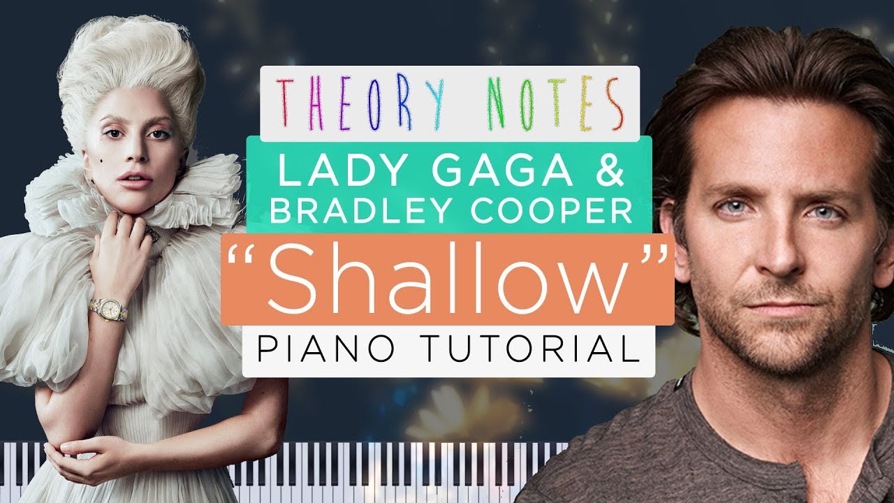 How to Play Lady Gaga & Bradley Cooper - Shallow | Theory Notes Piano Tutorial