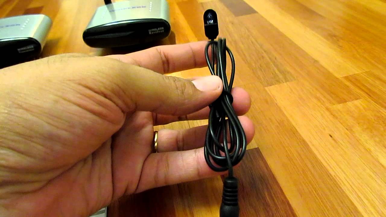 TRANSMISSOR AUDIO VIDEO WIRELESS COM REPETIDOR DE CONTROLE