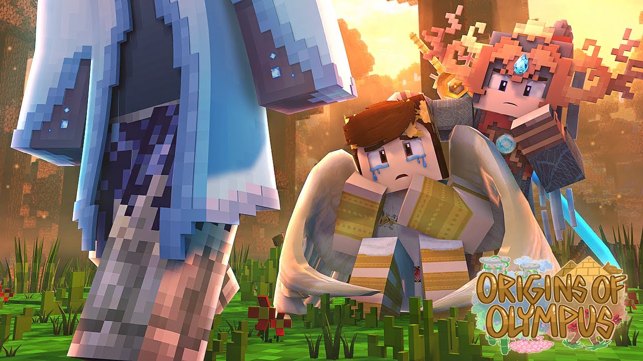 Minecraft Origins of Olympus - BREAKING UP WITH JAKEY! #1 (Minecraft Percy Jackson Roleplay)