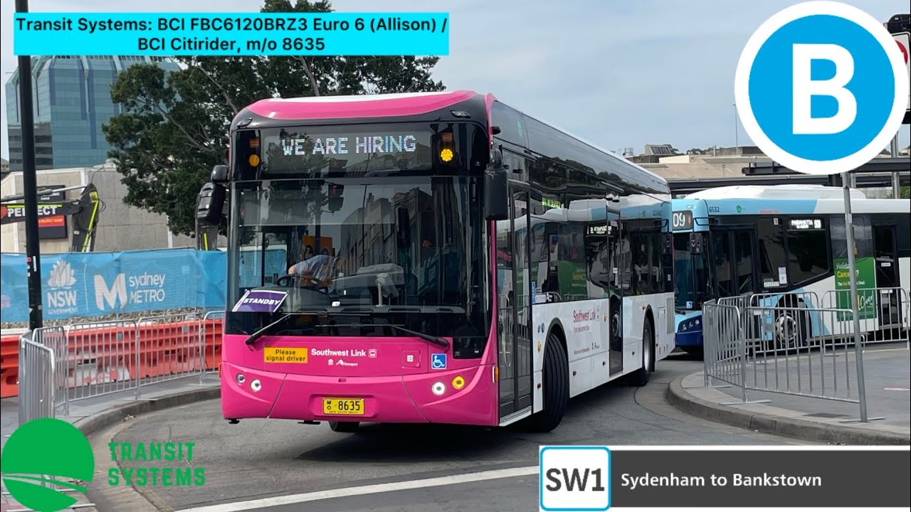 Transit Systems: BCI FBC6120BRZ3 Euro 6 (Allison) / BCI Citirider, m/o 8635