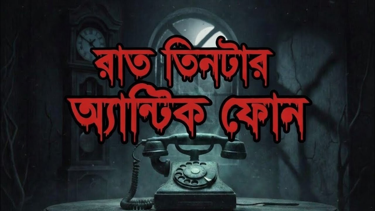 রাত তিনটার টার এন্টিক ফোন।বাংলা ভুতের গল্প।#veiws #viral #horror #trending #foryou 