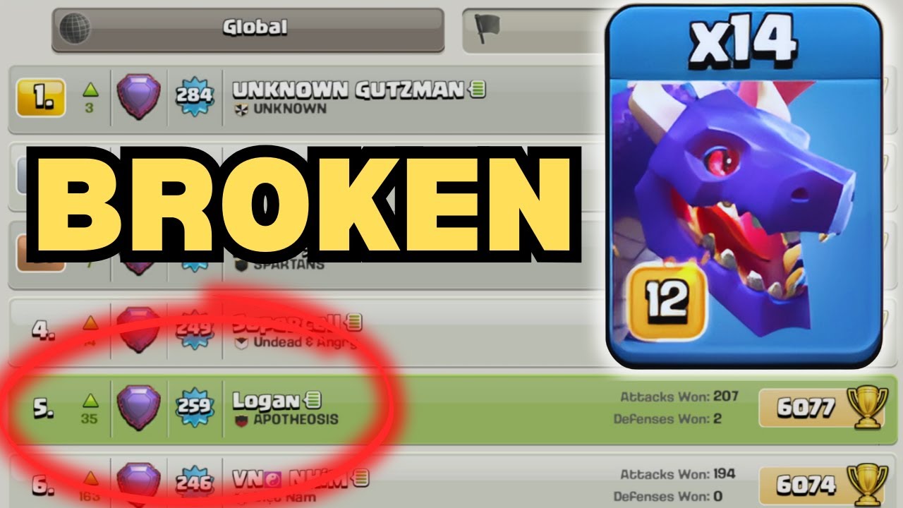 This is honestly unfair in Clash Of Clans