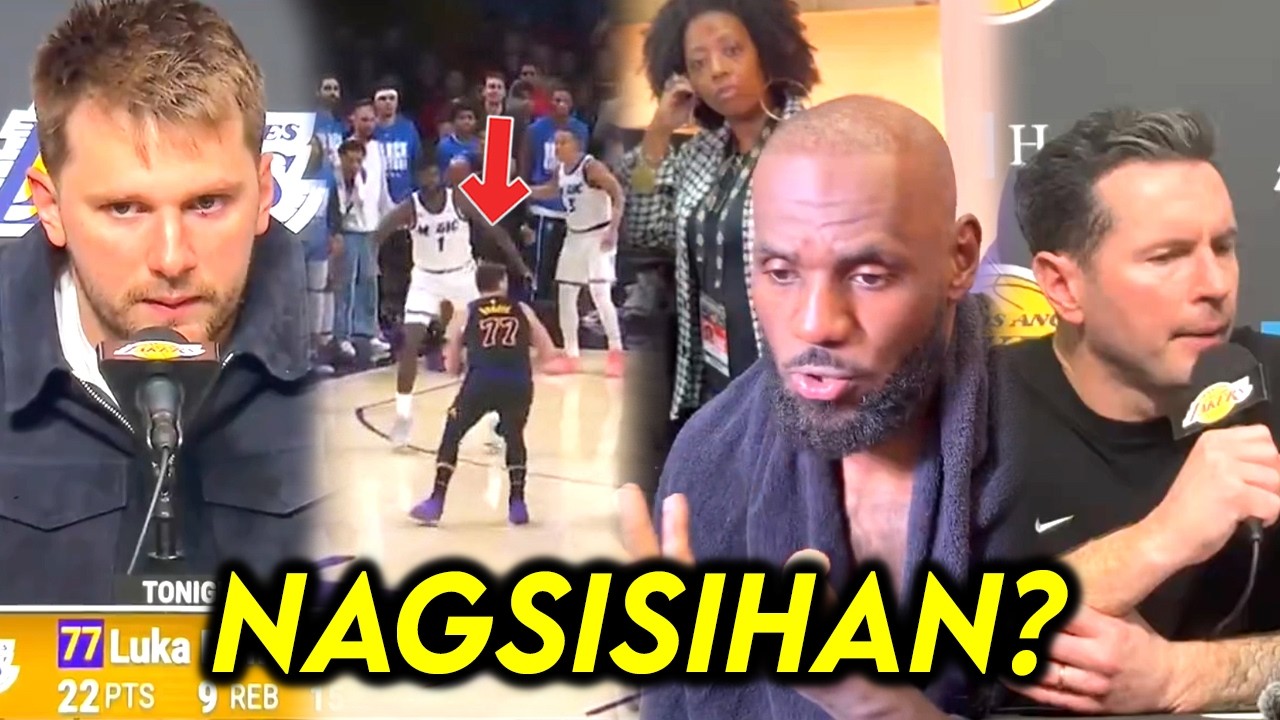 NAGSISIHAN? Nilinaw na ni Luka ang nangyari sa pagkatalo ng Lakers! POV ni LBJ! | Di na daw nagusap!