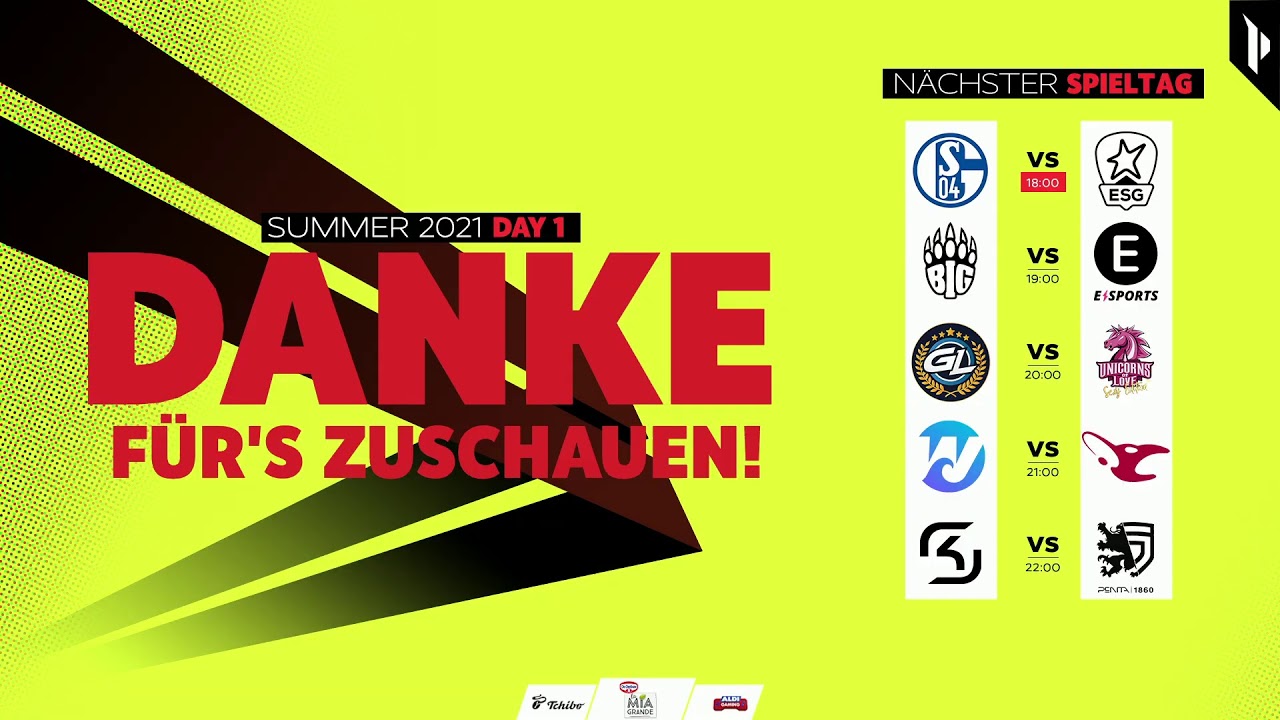 Prime League Summer Split 2021 - Pro Division - Tag 1