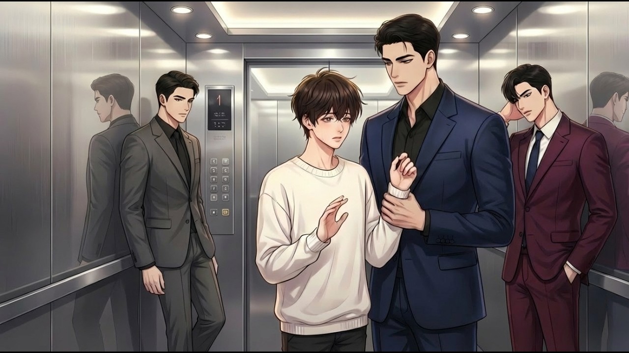 Omega ciego se metió en el ascensor equivocado.Los reyes alfa triples estaban esperando en la cima..