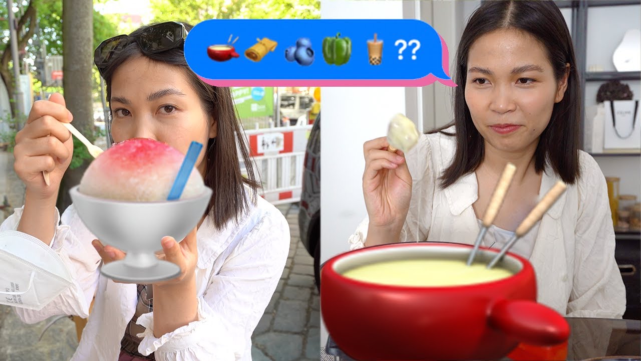 ich esse ALLE Food Emojis 🧋🫔🫕 (neue Update ist weird...) #4