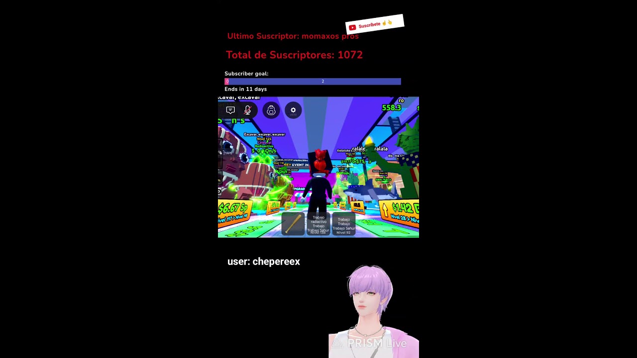 Roblox ChepeRex Gamer está en vivo