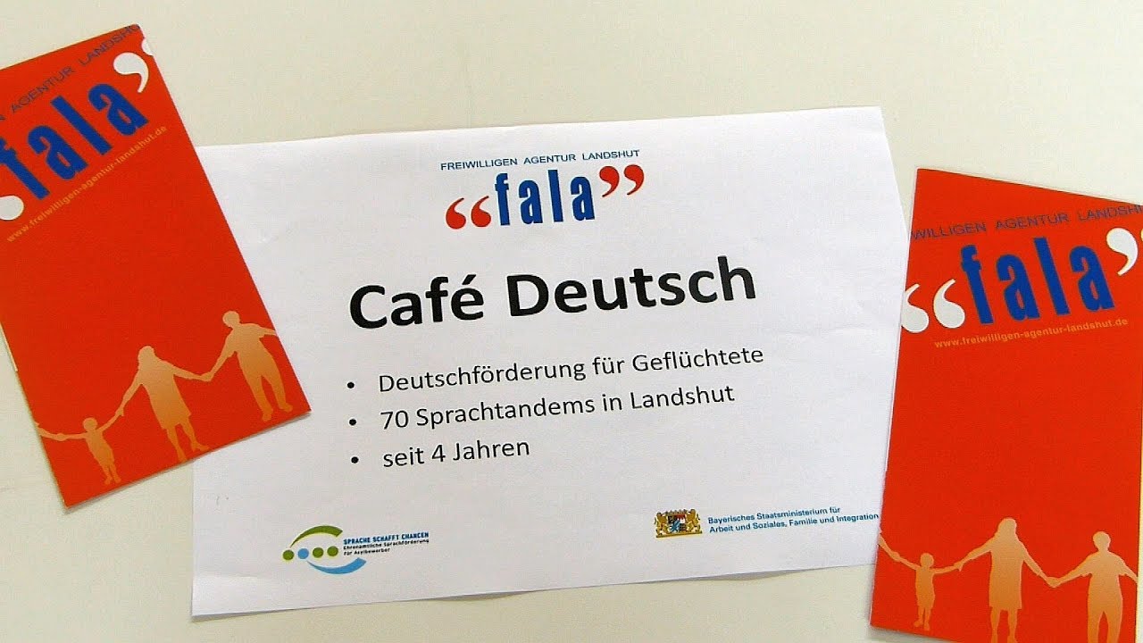 Café Deutsch - Förderung für Geflüchtete in Landshut