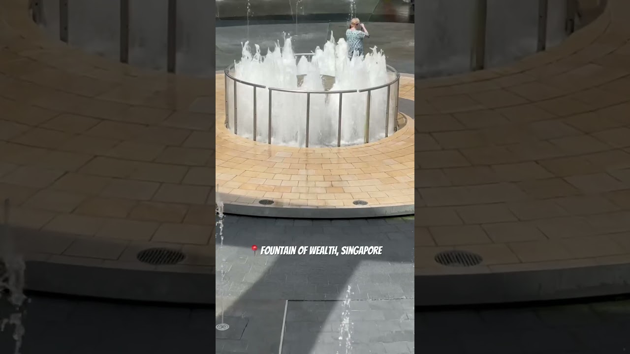 Fountain of Wealth, Singapore #fountain #wealth #singapore #mall #marinabaysingapore #travelvlog