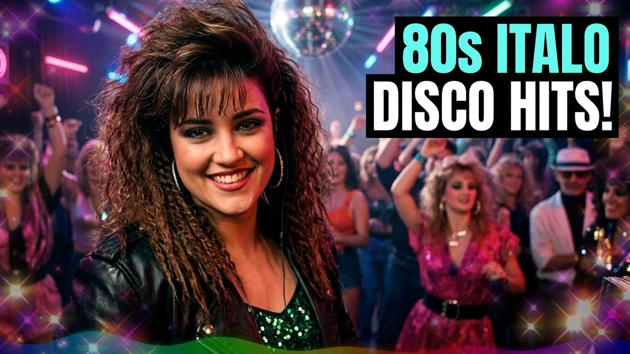 Female DJ Live Set 2026 | Nonstop 80s Italo Disco Party Eurodance Hits