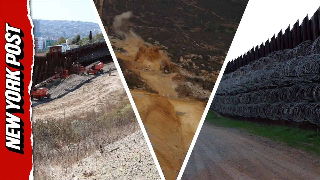 Watch Trump&rsquo;s Border Wall Rise Along California-Mexico Border Over The Years