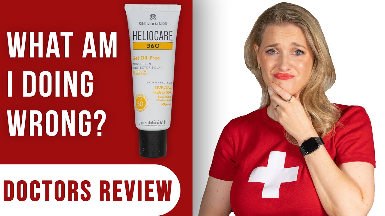 Heliocare 360° Sun Gel Oil Free SPF 50+ - Why does everyone love it? | Doctors Review