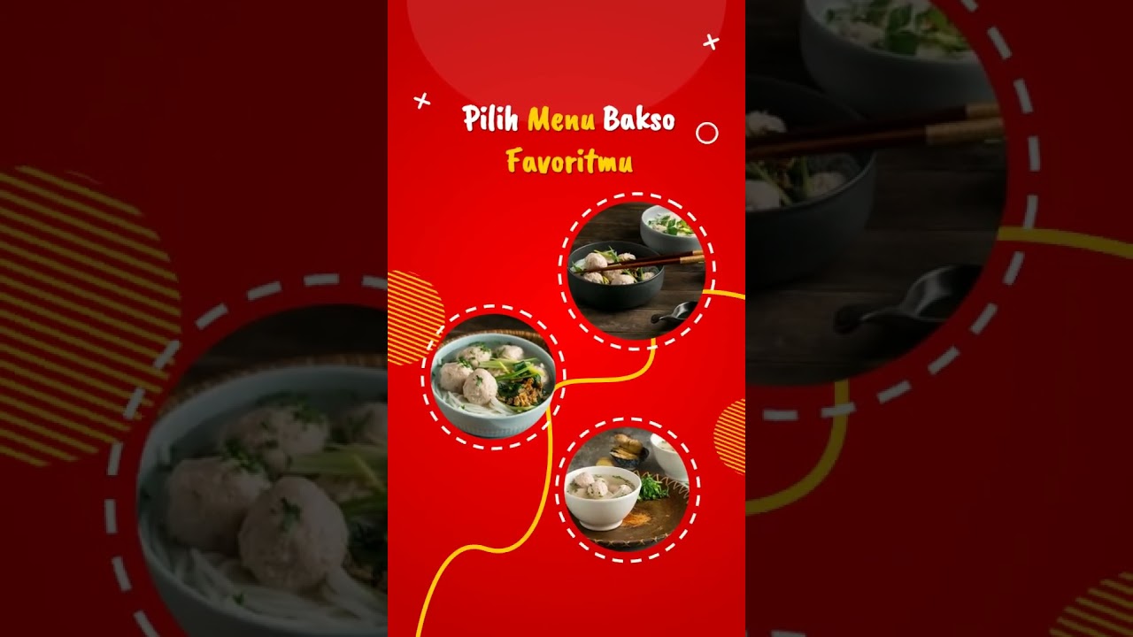 Contoh Video Promosi Mie Ayam Bakso, Contoh Video Promosi Makanan, Ide Promosi Mie Ayam Bakso #bakso