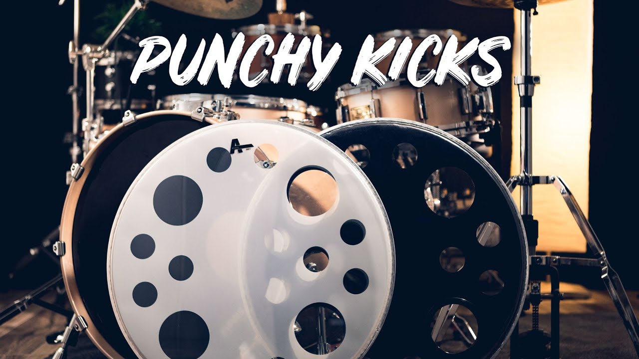 Swiss Cheese Bass Drum Heads? | Orbit2 by Attack Drumheads