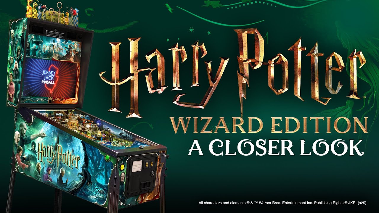 Harry Potter Pinball - Wizard Edition - A closer look!