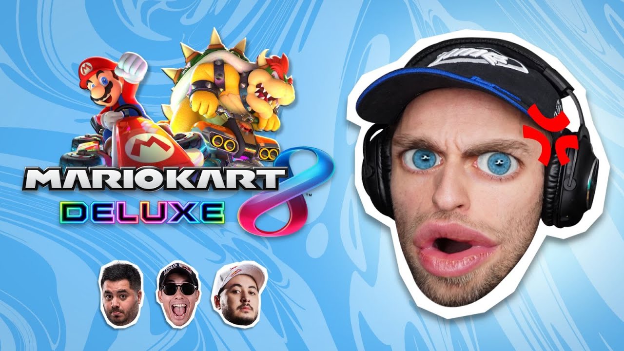 Mario Kart 8 Deluxe - Rediffusion Squeezie du 05/07