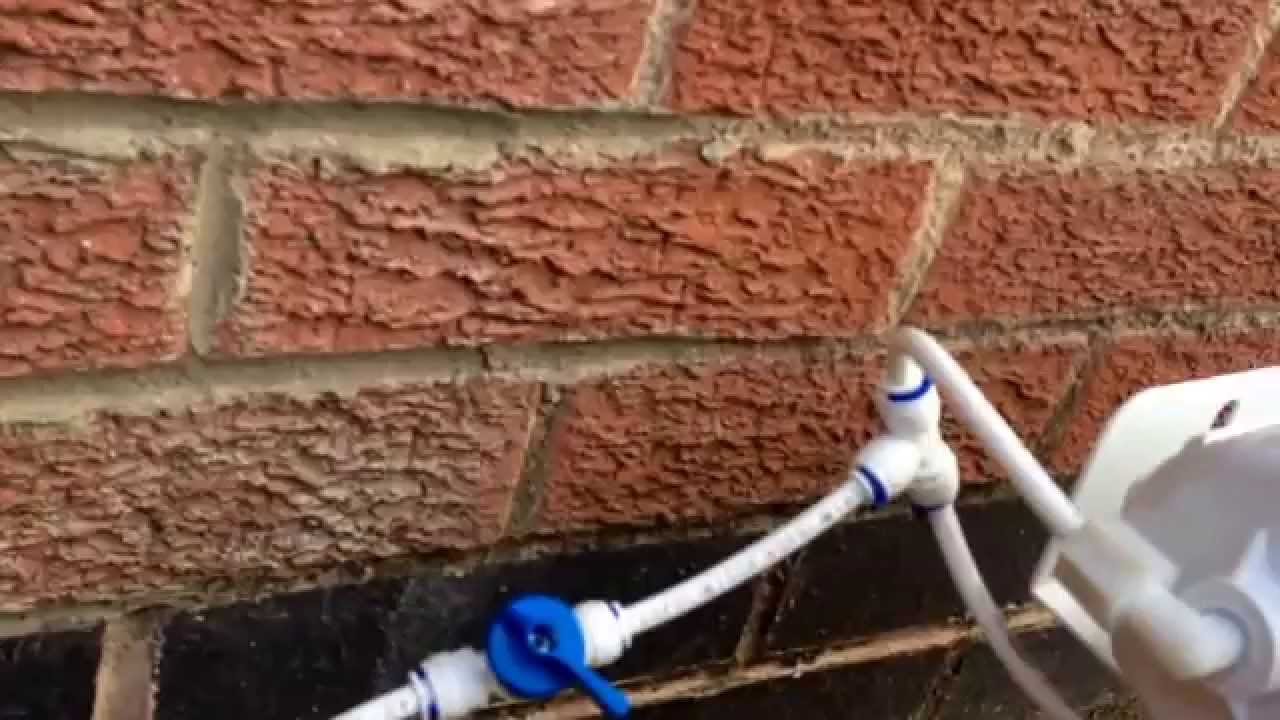 Podmiana wody w akwarium, filt odwroconej osmozy ,automatyczna podmiana